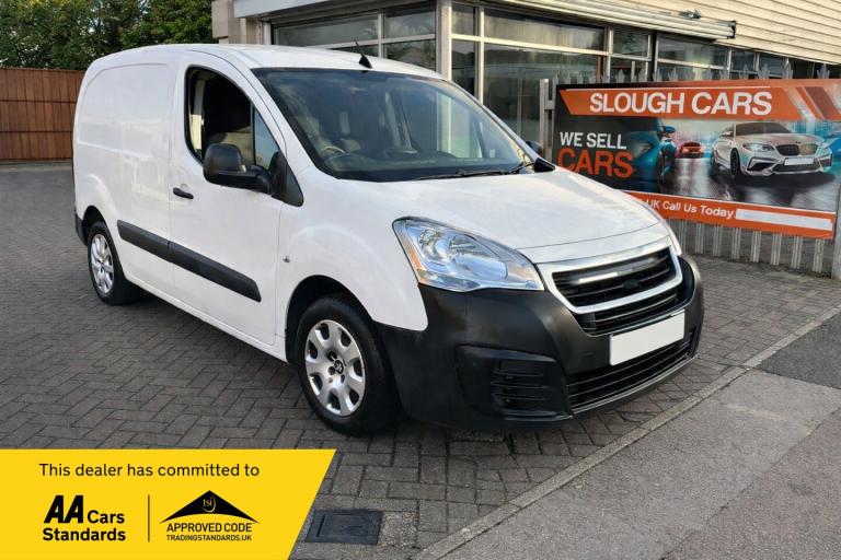 2017 Peugeot Partner 850 1.6 BlueHDi 100 Professional Van [non SS] PANEL VAN Diesel Manual