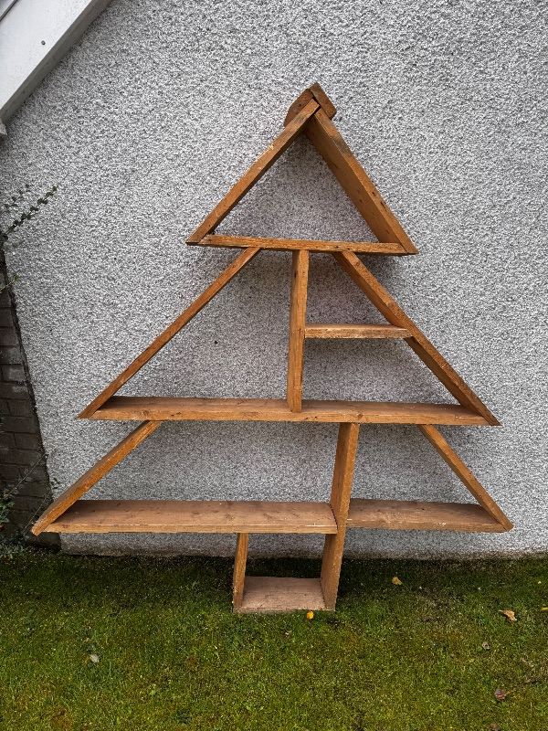 Wooden Christmas Tree 