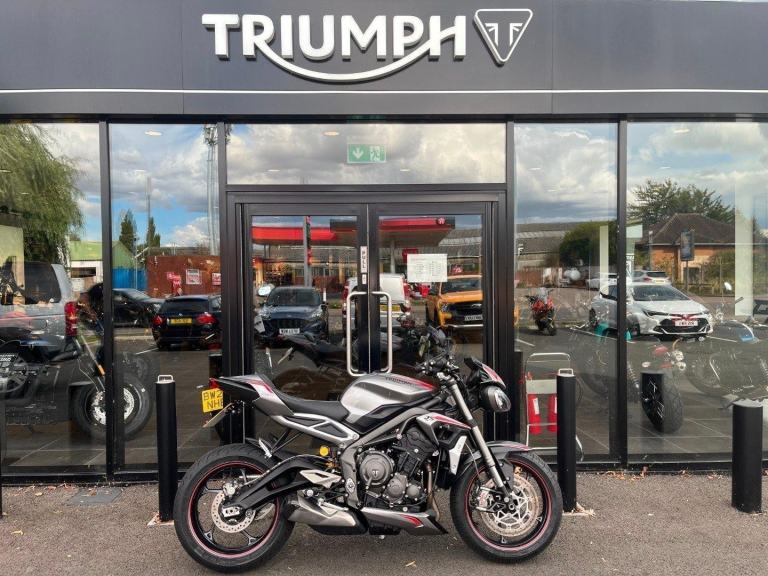 Triumph Street Triple RS 765cc 21 plate with 11642 miles in amazing coondition