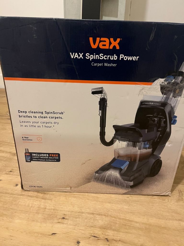 Vax spinscrub power cleaner 