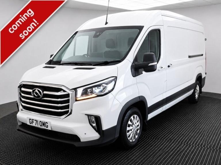 2021 Maxus Deliver 9 2.0 D20 163 Lux High Roof Van PANEL VAN DIESEL Manual