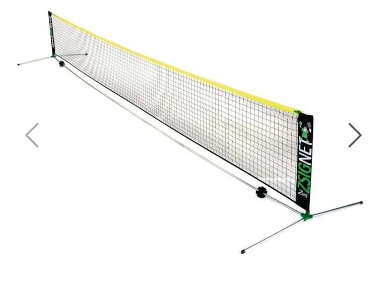 EZSIGNET Portable Badminton/Tennis Net – Good Condition