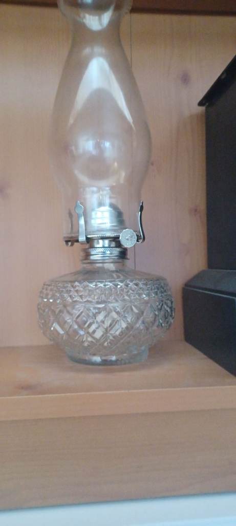 oil lamp working