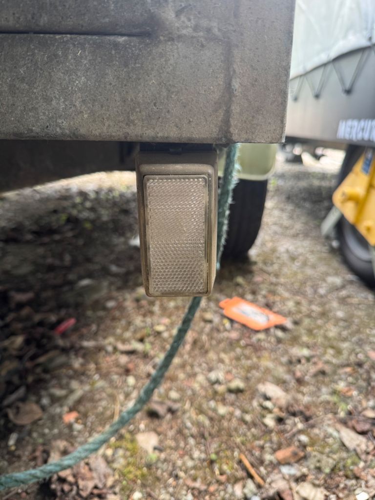 Galvanised Steel Trailer - Single Axle with Spare Wheel