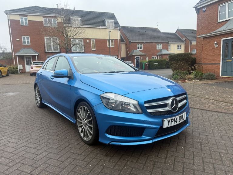 2014 14 MERCEDES A180 1.5 CDI AMG SPORT BLUE