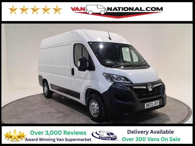 2023 Vauxhall Movano 2.2 CDTI 3500 BITURBO DYNAMIC L2 H2 140 BHP MWB Panel Van Diesel Manual
