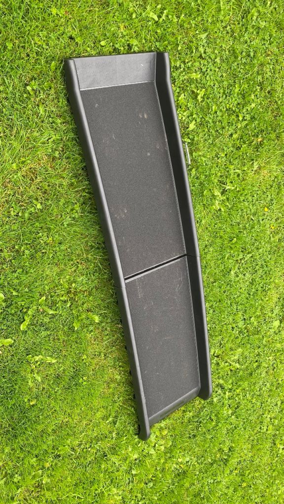 Folding dog ramp