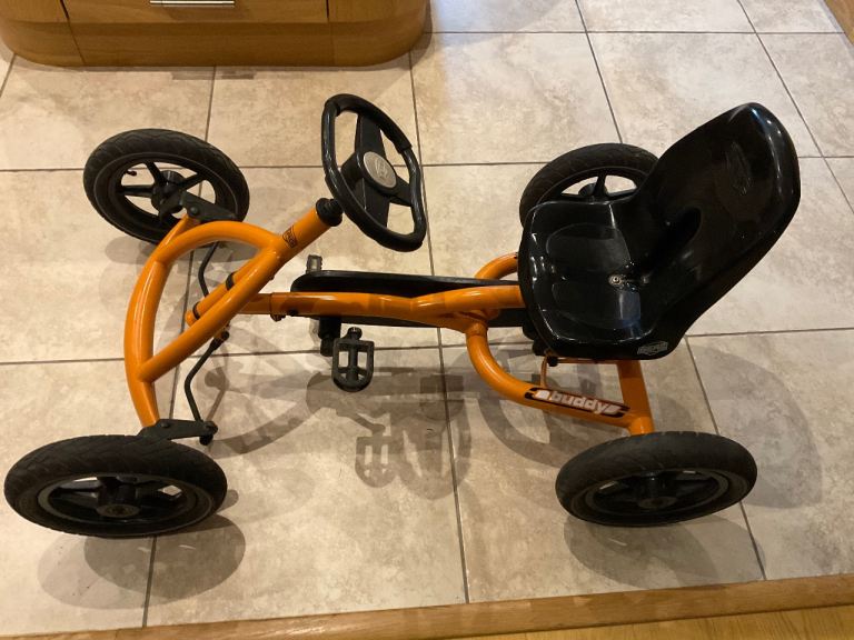Berg Buddy orange go kart
