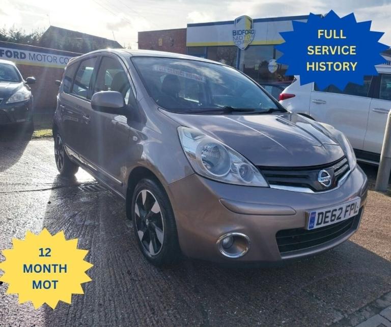 2012 Nissan Note 1.6 Acenta 5dr MPV Petrol Manual