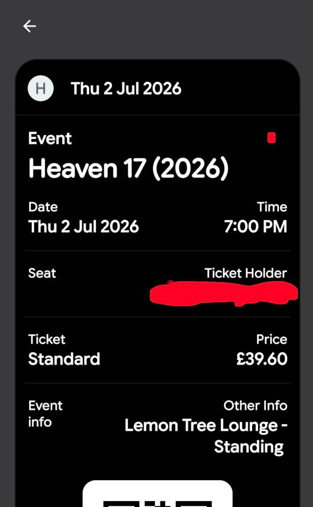 Heaven 17 - Aberdeen