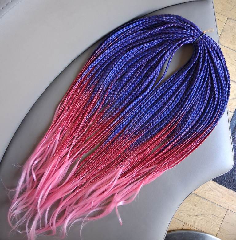 Handmade Reusable Double Ended Braids Set 