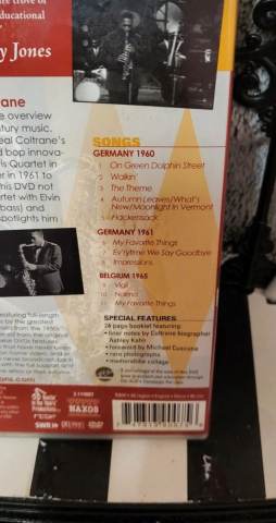 John Coltrane Jazz Icons Live in '60 & '65 DVD | in Swansea | Gumtree