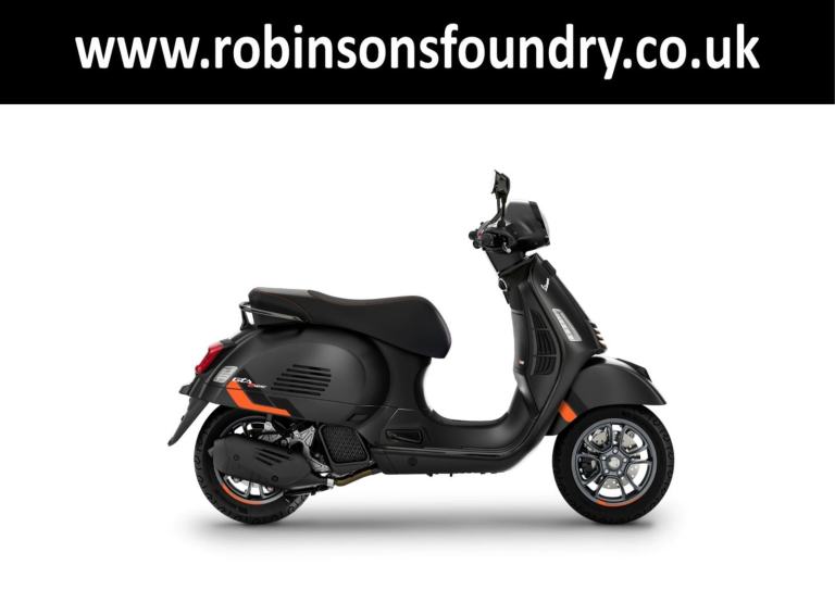 New 2025 Piaggio Vespa GTS 125 SuperSport E5 + HPE – Finance & Delivery