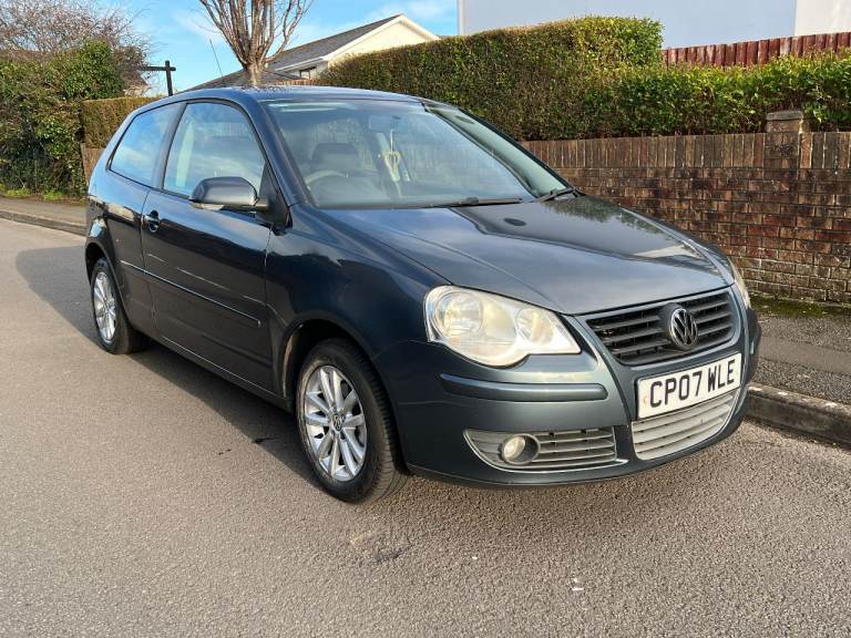 VW POLO 1.4 S 80  2007 GREY, 3 DOOR CLOTH INTERIOR 127K MILES WITH FSH & SERVICE BILLS