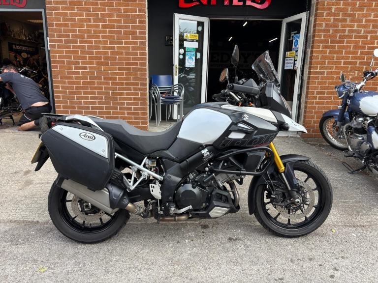 2014 SUZUKI V-STROM DL1000CC WHTE 