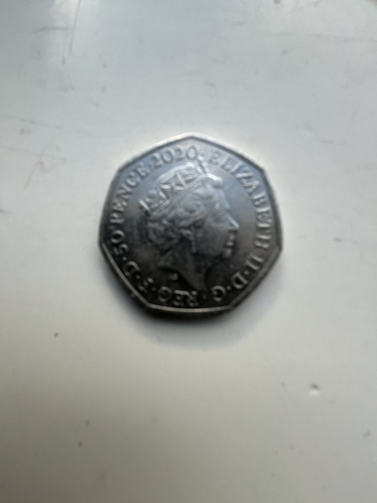 50p very rare and sort after very good investment 