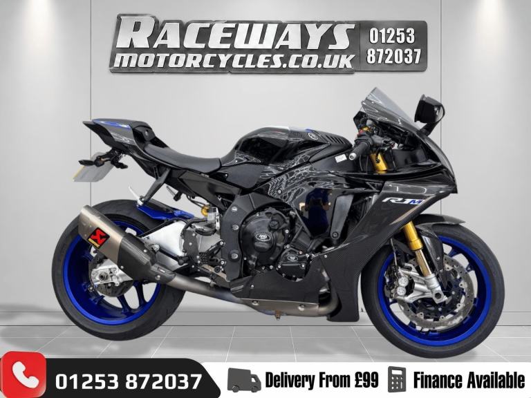 YAMAHA YZF R1 M, 2022 22 PLATE, 2 OWNERS FROM NEW, HPI CLEAR, CARBON FIBRE