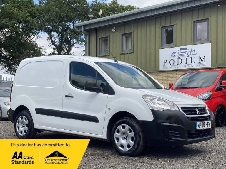 2018 Peugeot Partner 1.6 BlueHDi 854 Professional L1 5dr Panel Van Diesel Manual