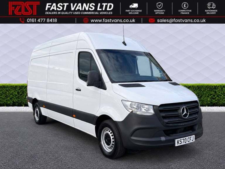 2020 Mercedes-Benz Sprinter 3.5t H2 Progressive Van PANEL VAN DIESEL Manual