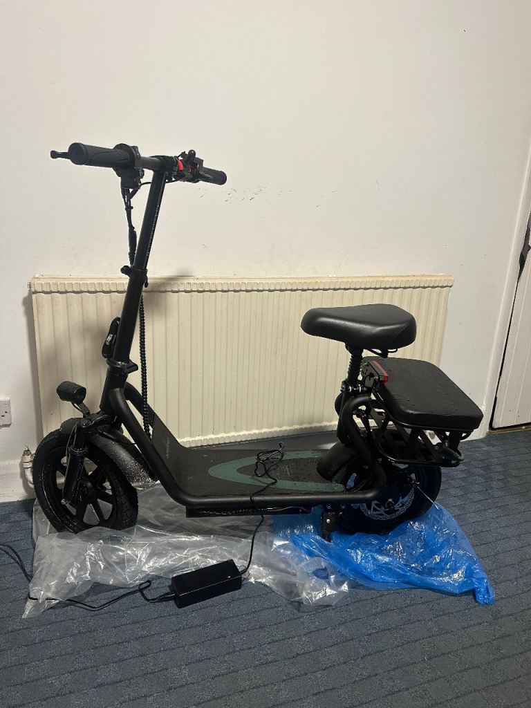 Electric scooters with seat on sale 