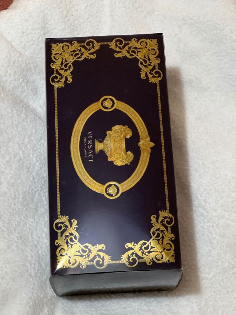 Versace bag pour homme gift set