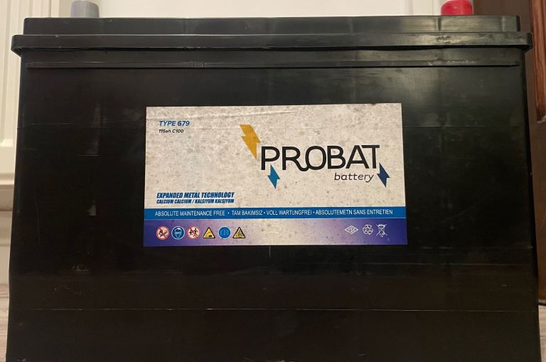 ✅12V Leisure Marine Recreation Caravan Boat Motorhome Battery 115Ah 620A/780A Probat Dual Purpose