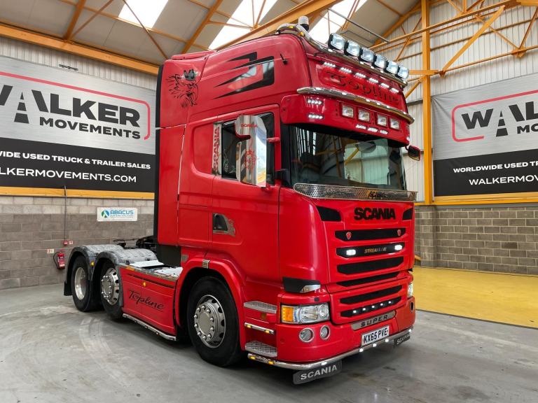 SCANIA R450 *EURO 6* TOPLINE 6X2 TRACTOR UNIT - 2015 - KX65 PVE