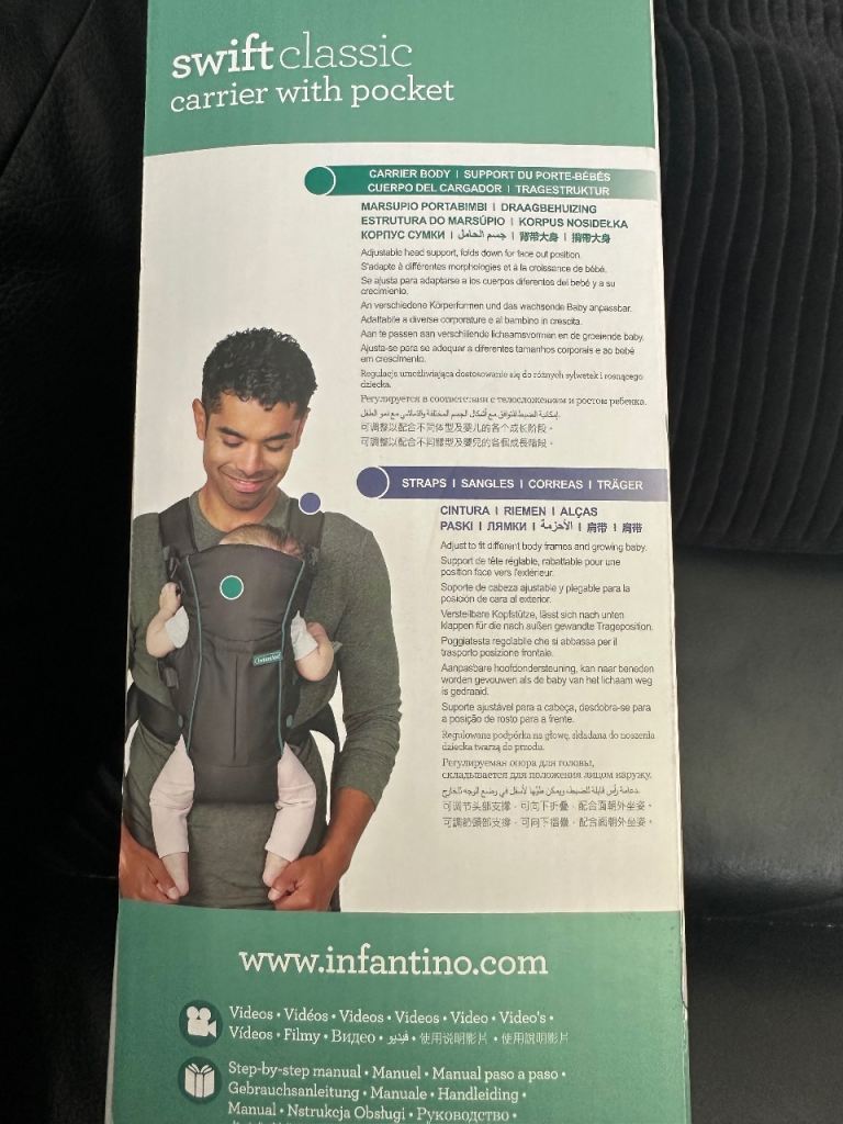 Infantino classic baby carrier 