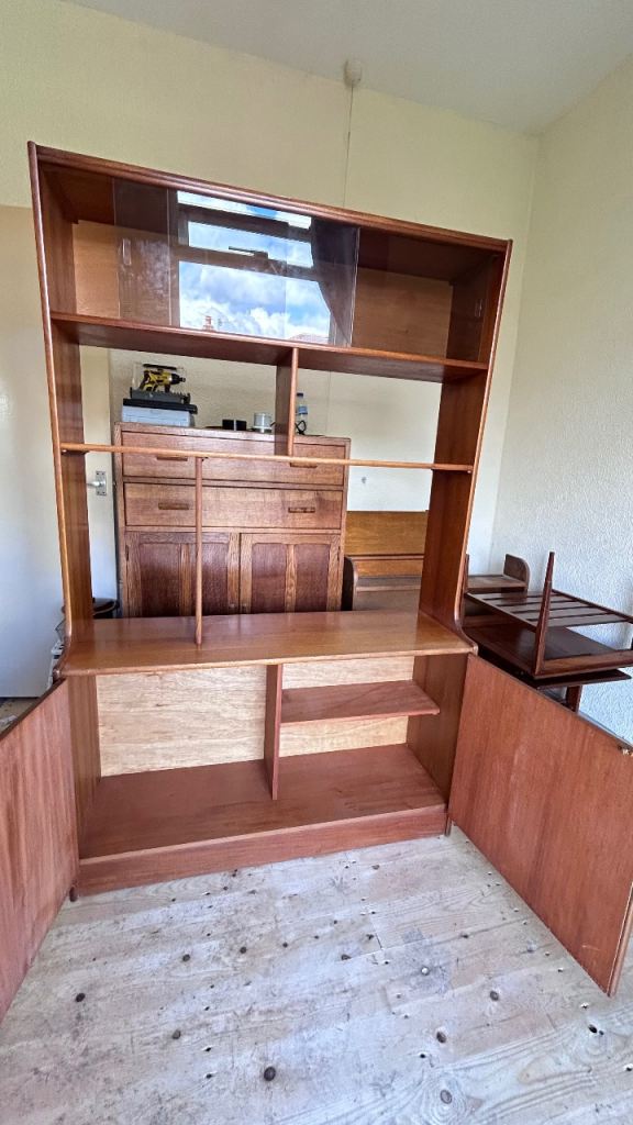 **** NOW GONE **** Mid Century Teak unit Room Divider, 1960