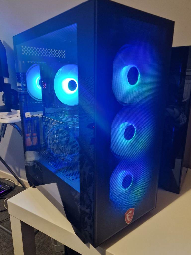 Gaming pc ryzen 5 5600g 6-core rtx 3060 12gb 16gb ram 1tb storage 