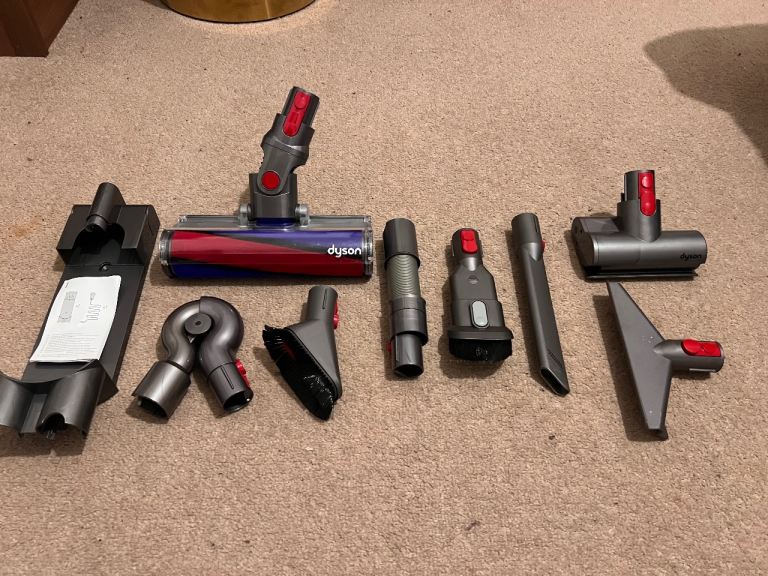 DYSON V7 Vacuum Attachments (MOSTLY NEW)