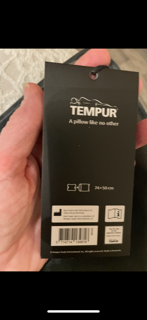 Tempur cool cloud pillow 