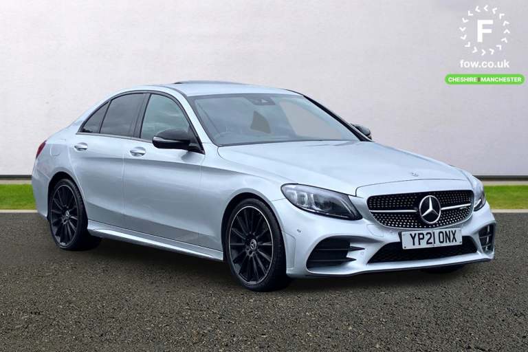 2021 Mercedes-Benz C Class C220d AMG Line Night Edition Premium 4dr 9G-Tronic Saloon DIESEL Autom...