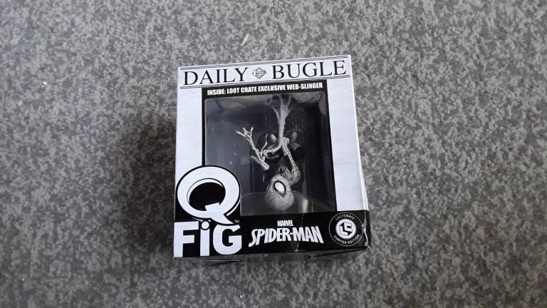 Daily Bugle Spider-Man Q Fig - New in Box