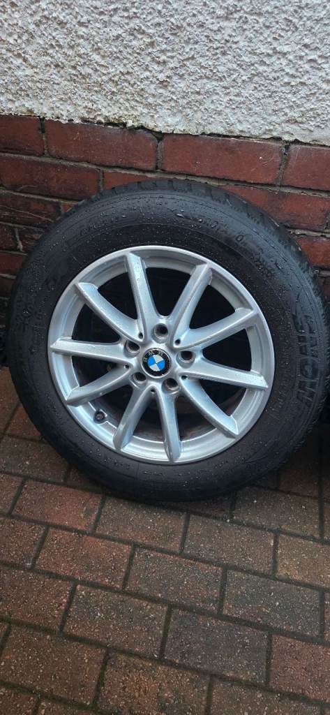 4x Riken Snow Tyres with wheels 