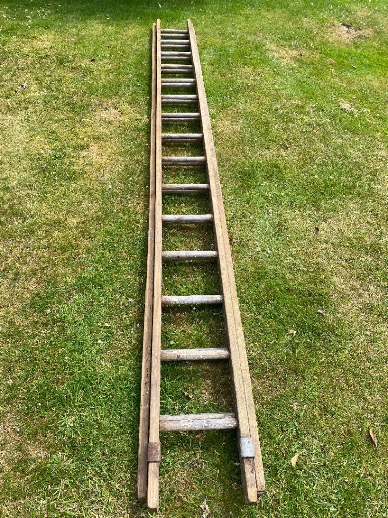 Wooden ladders