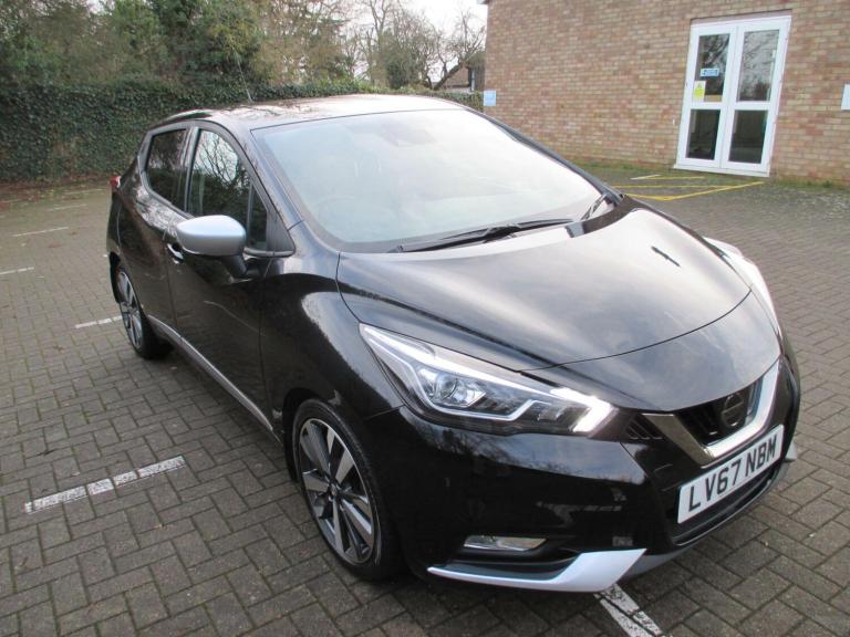 2017 Nissan Micra 0.9 IG-T Tekna 5dr HATCHBACK PETROL Manual