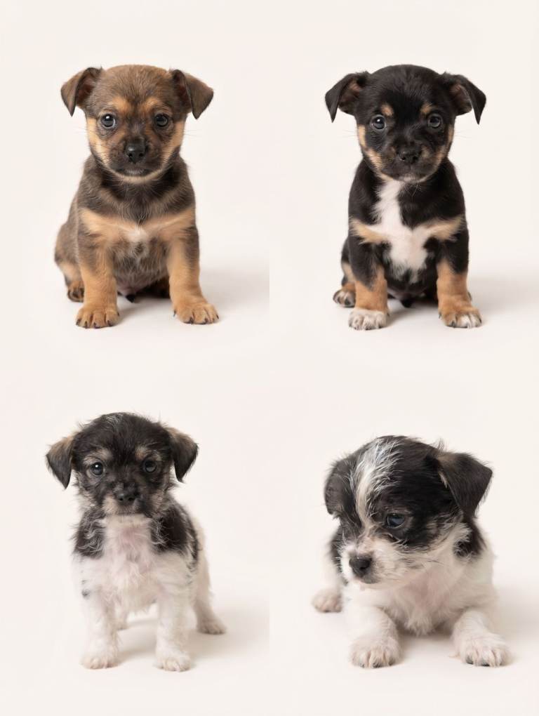 Gorgeous 4-Way Designer Cross Puppies – Ready Nov 1st!