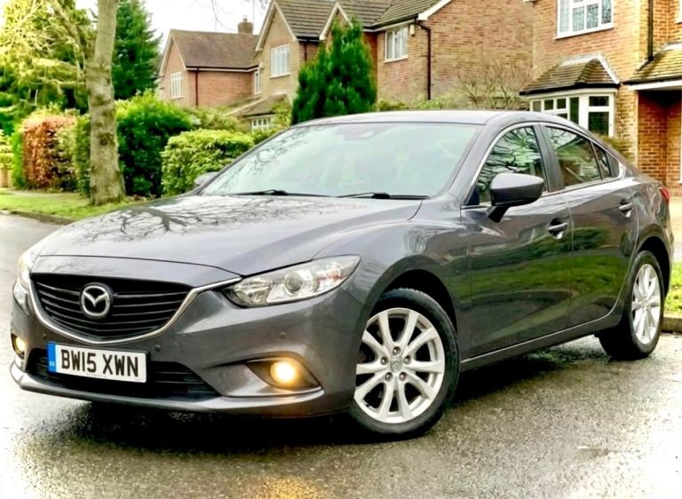 Mazda, 6, 2.0 petrol se skyactiv 2015 low mileage FSH 2 owners 2 keys sat nav reliable car