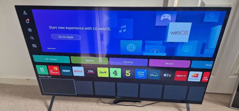LG OLED 55" 4k smart tv