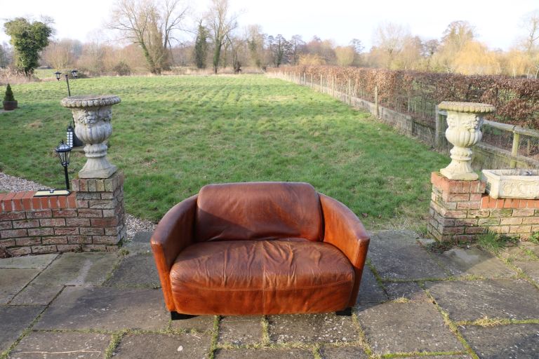 Timothy Oulton Halo Rocket 2 and 3 Seater Sofas - Amazing Patina