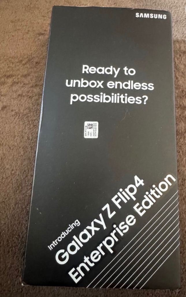 Samsung Galaxy Z Flip4 Enterprise Edition – Brand New
