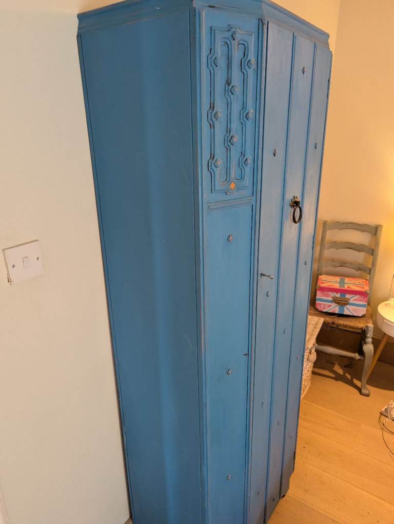 Upcycled shabby-chic wardrobe. 