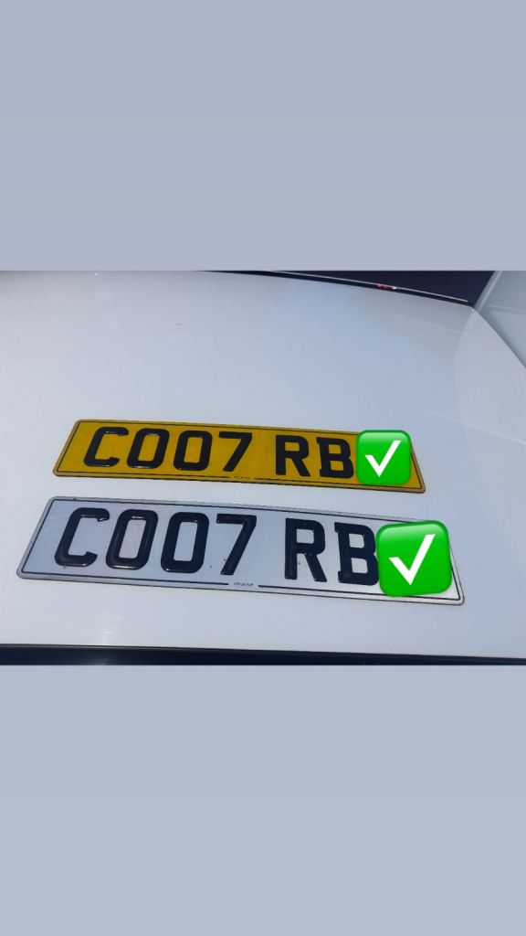 Private car registration 