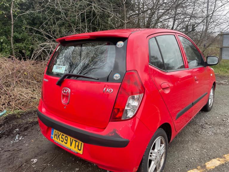 HYUNDAI I10 1.2 STYLE 59 REG RED 5 DOOR MOT NOVEMBER 2026 TAX £35 LOW INSURANCE 50+MPG