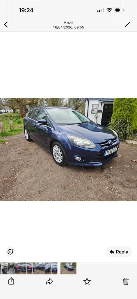 2012 Ford Focus 1.6 TDCi 115 Titanium 5dr HATCHBACK Diesel Manual
