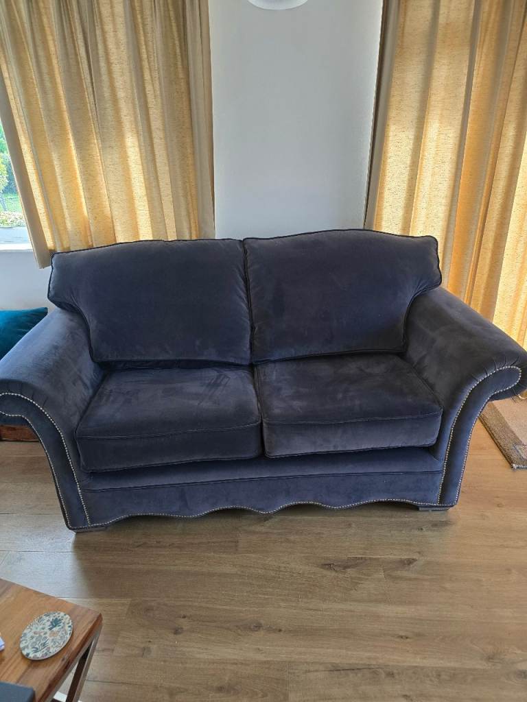 Grey handbuilt sofa