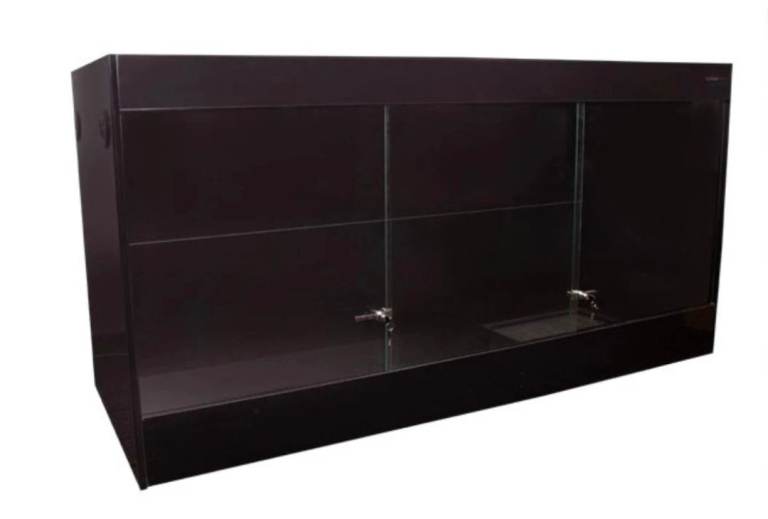 Brand New Reptile One 6ft Black Vivarium with Sliding Glass Doors