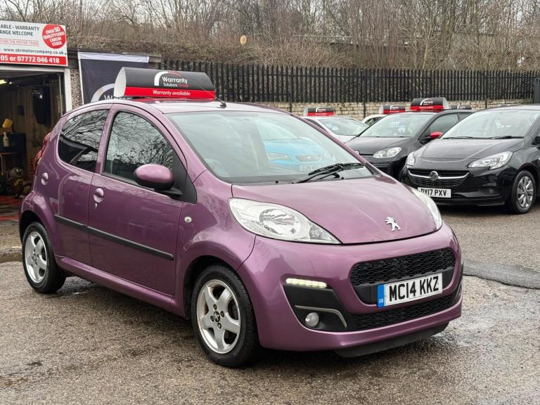 2014 Peugeot 107 1.0 12V Allure Euro 5 5dr HATCHBACK Petrol Manual