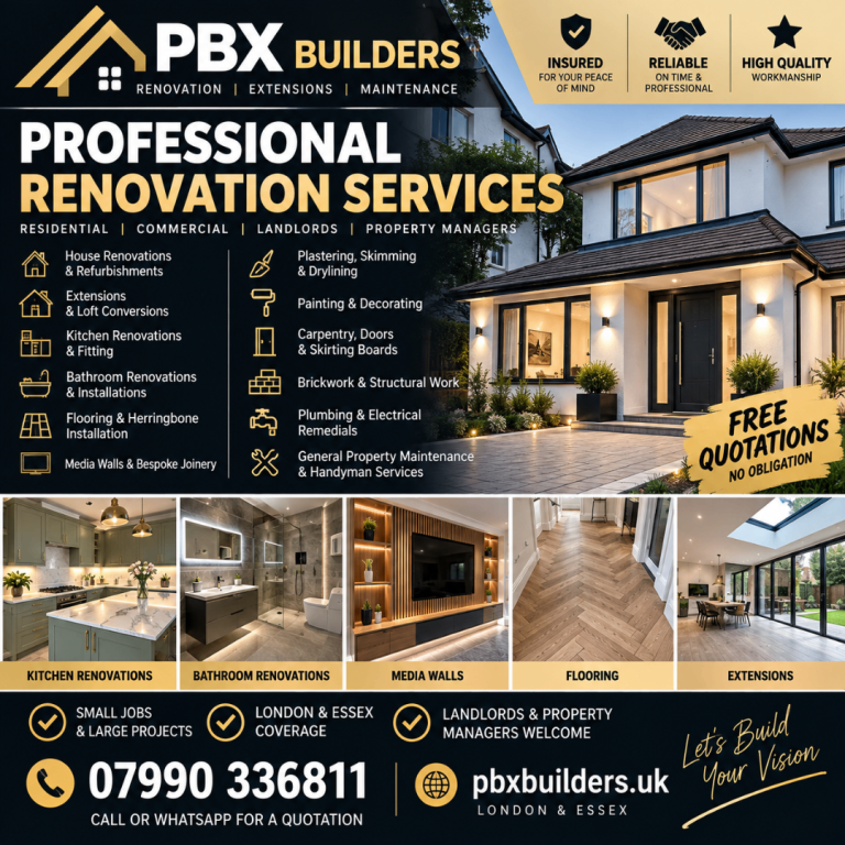 PBX Builders | Renovations, Bathrooms & Handyman | SAME DAYS SERVICE 